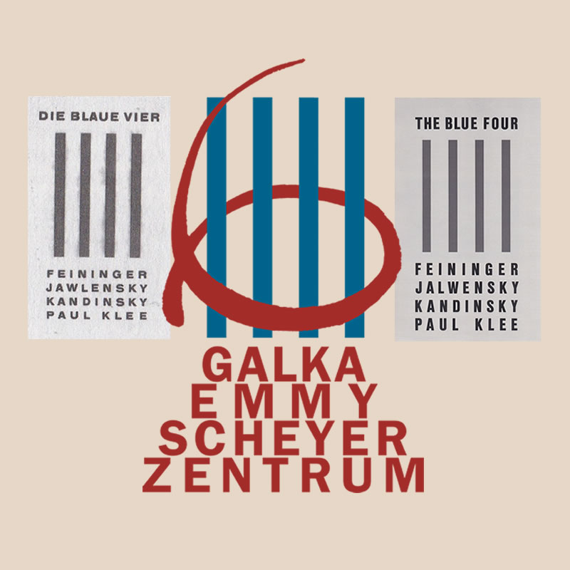 Die blaue Vier, The Blue Four, Galka Emmy Scheyer Zentrum